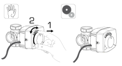 ESBE ARA659 24V servopohon