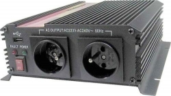 Měnič napětí Carspa 24V 230V+USB 1000W, modifikovaná sinus