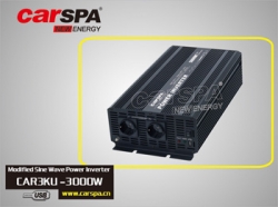 Měnič napětí Carspa 24V 230V 3000W modifikovaná sinus