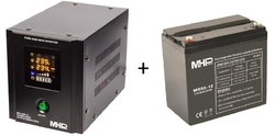 MHpower 500W záložní zdroj s baterií 55Ah