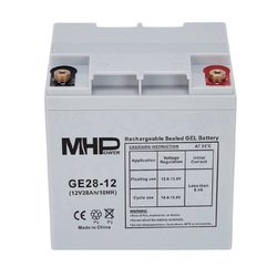 MHpower 500W záložní zdroj pro čerpadlo s baterií GEL Deep Cycle 28Ah