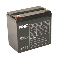 MHPower 500W záložní zdroj pro kotel s bateriíí 55Ah