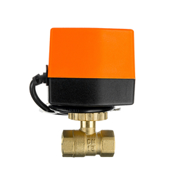 F.S.A mosazný kulový ventil G1/2 s pohonem 12V DC 2W
