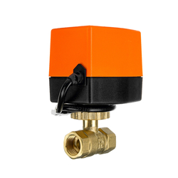F.S.A mosazný kulový ventil G1/2 s pohonem 12V DC 2W