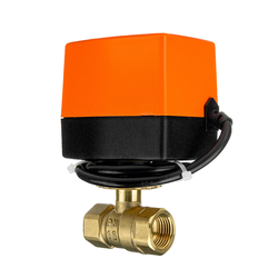 F.S.A mosazný kulový ventil G1/2 s pohonem 12V DC 2W