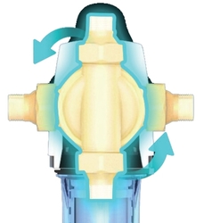 Filtr na vodu s proplachem Canature připojení 3/4 a redukčním ventilem