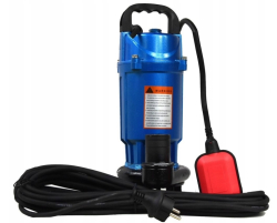 Kalové čerpadlo s drtičem výtlak 9m, 8100l/h 