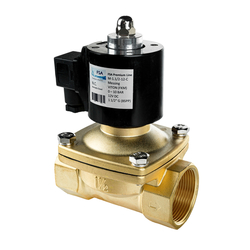 Elektromagnetický ventil F.S.A G1 1/2 12V DC 0-10bar bez proudu zavřený