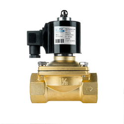 Elektromagnetický ventil F.S.A G1 1/2 12V DC 0-10bar bez proudu zavřený