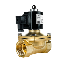 Elektromagnetický ventil F.S.A G1 1/2 24V DC 0-10bar bez proudu zavřený