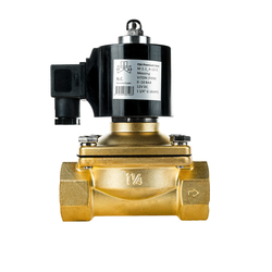 Elektromagnetický ventil F.S.A G1 1/4 12V DC 0-10bar bez proudu zavřený