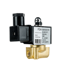 Elektromagnetický ventil F.S.A 1/8 12V DC 0-10bar bez proudu zavřený