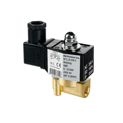 Elektromagnetický ventil F.S.A 1/8 230V 0-10bar bez proudu zavřený