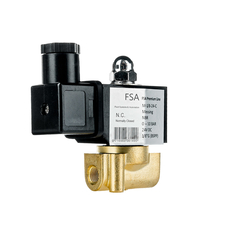 Elektromagnetický ventil F.S.A 1/8 24V DC 0-10bar bez proudu zavřený