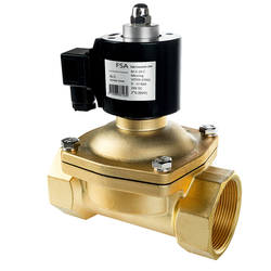 Elektromagnetický ventil F.S.A G2 24V DC 0-10bar bez proudu zavřený