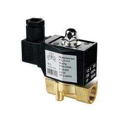 Elektromagnetický ventil F.S.A 3/8 12V 0-10bar bez proudu zavřený