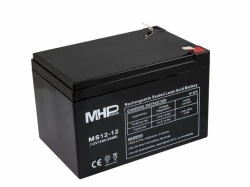 PB akumulátor MHPower VRLA AGM 12V 12Ah (MS12-12)
