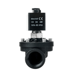 Elektromagnetický ventil F.S.A G1 PA6 12V DC 0-6 bar bez proudu otevřený