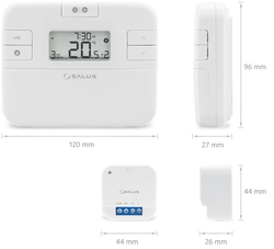 Bezdrátový programovatelný termostat TC RT510SR