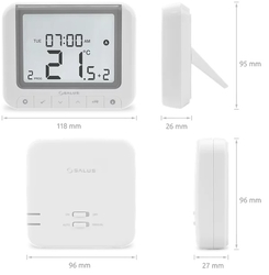 Bezdrátový programovatelný termostat TC RT520RF