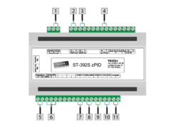 Regulátor pro krby EU-392 zPID s teplovodní vložkou 150mm