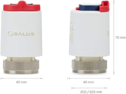 SALUS T30NC-230V termoelektrický pohon