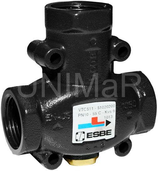 ESBE VTC511 25-9 RP1 55°C termostatický ventil