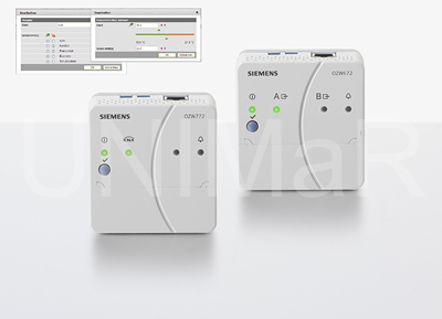 Siemens OZW 672.01 webserver pro dálkové ovládání