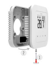 Bezdrátový dvoupolohový pokojový termostat TECH EU-295 v2