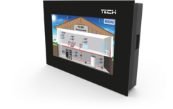 Pokojový termostat TECH EU-281 černý, multifunkční regulace Pokojový termostat TECH EU-281 černý, multifunkční regulace