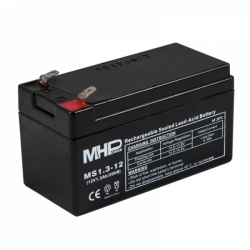 Carspa Pb akumulátor MHPower VRLA AGM 12V/1,3Ah (MS1.3-12, MS1.3-12
