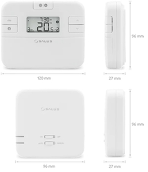 Bezdrátový programovatelný termostat TC RT510RF